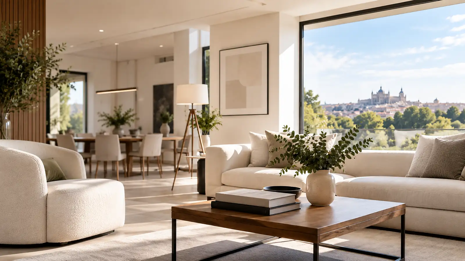 Vivienda luminosa para representar la confianza en CMS Inmobiliaria en Madrid y Toledo